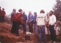 Robert Cook Bench Dedication, 1980