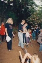 Mill Valley Public Library ground breaking for the new addition, 1997