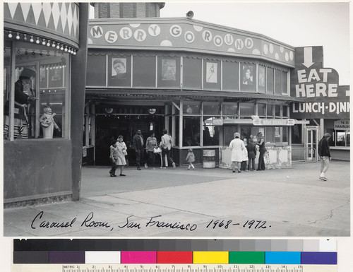 Carousel room, San Francisco. Playland at the Beach