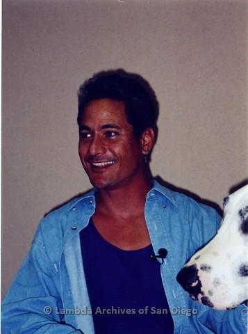 1995 - San Diego LGBT Pride Events: Grand Marshall and Gay Olympic Winner, Greg Louganis