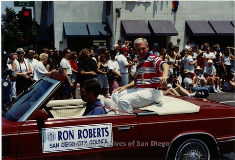 1994 - San Diego LGBT Pride Parade: Contingent - Ron Roberts, San Diego City Council Member