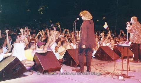 1995 - San Diego LGBT Pride Festival: Entertainment Main Stage Performer, Lorie Madison