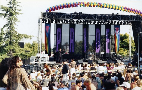 1995 - San Diego LGBT Pride Festival: Entertainment Main Stage Area