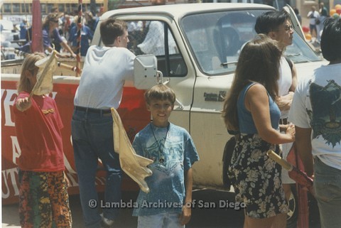 1995 - San Diego LGBT Pride Parade: Tear Down Area After the Parade