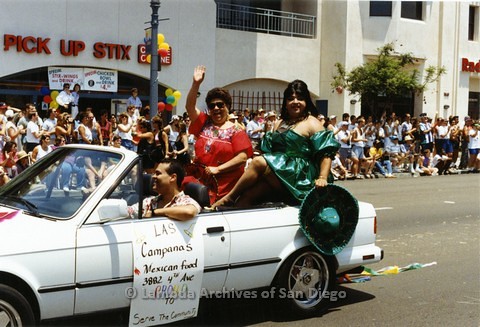 1994 - San Diego LGBT Pride Parade: Contingent - 'Las Campanas