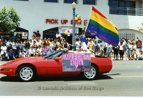 1994 - San Diego LGBT Pride Parade: Contingent - Eagle Crest Hotel