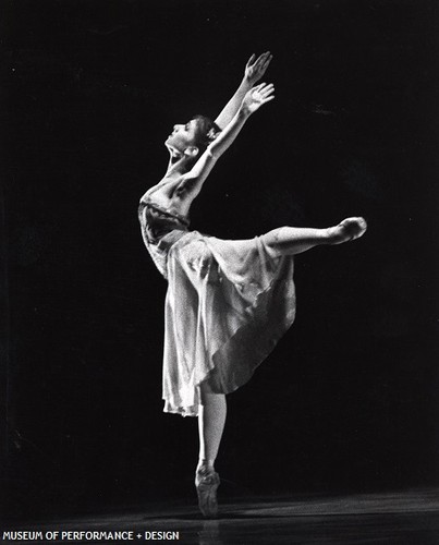 Joanna Berman in Caniparoli's Hamlet and Ophelia pas de deux, circa 1980s