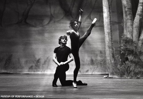 Mikhail Baryshnikov in rehearsal, circa 1980s