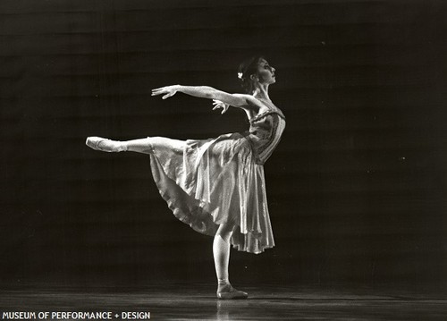 Joanna Berman in Caniparoli's Hamlet and Ophelia pas de deux, circa 1980s