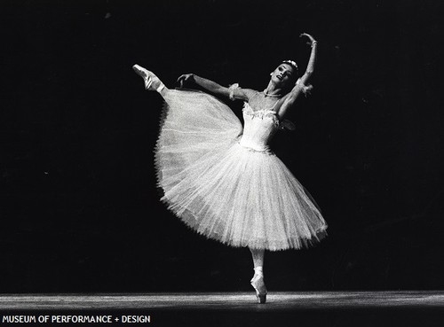 San Francisco Ballet dancer in Bournonville's La Sylphide, circa 1980s