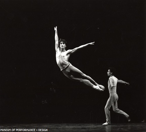 Jean-Charles Gil with another dancer in Petit's L'Arlesienne, January 1987