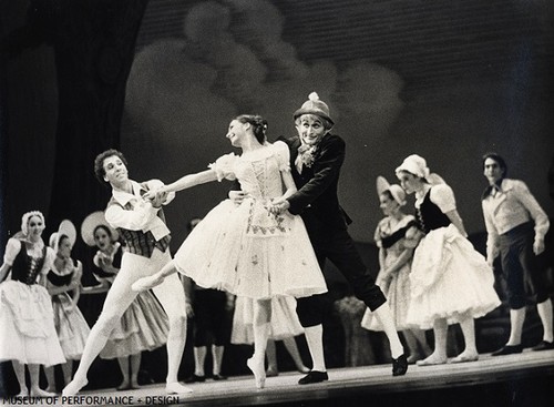 David McNaughton (unconfirmed) San Francisco Ballet in Ashton's La Fille Mal Gardée, circa 1980s