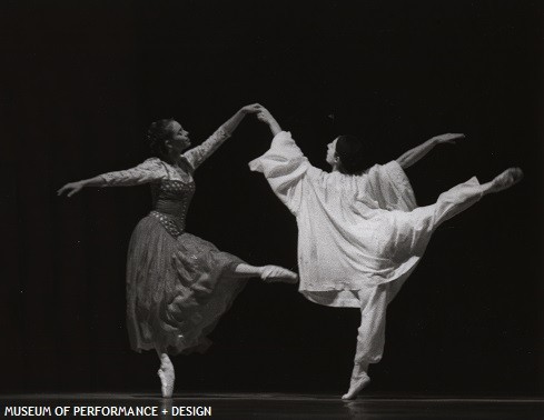 Evelyn Cisneros and Daniel Meja in Smuin's Hearts, circa 1986