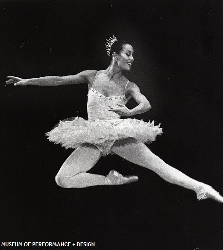 Evelyn Cisneros in Balanchine's Brahms-Schoenberg Quartet, circa 1980s-1990s