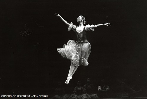 Wendy Van Dyck in Pas de Trios from Helgi Tomasson's (after Petipa) Swan Lake, 1988