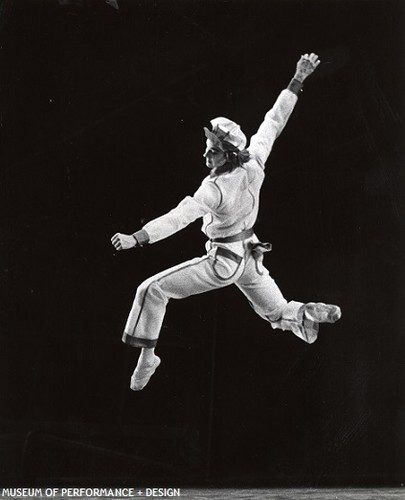 San Francisco Ballet dancer in Christensen's Filling Station, circa 1980s-1990s