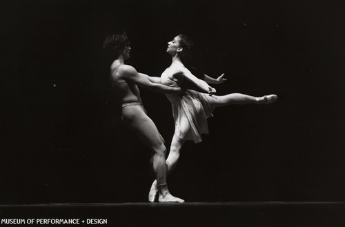 Joanna Berman and Jean-Charles Gil in Caniparoli's Narcisse, circa 1980s