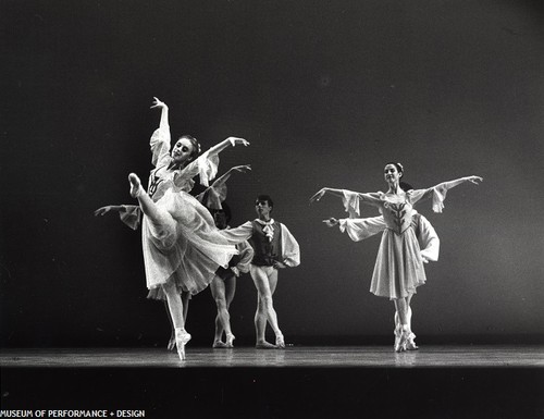 Wendy Van Dyck and other dancers in Tomasson's Menuetto, circa 1980s