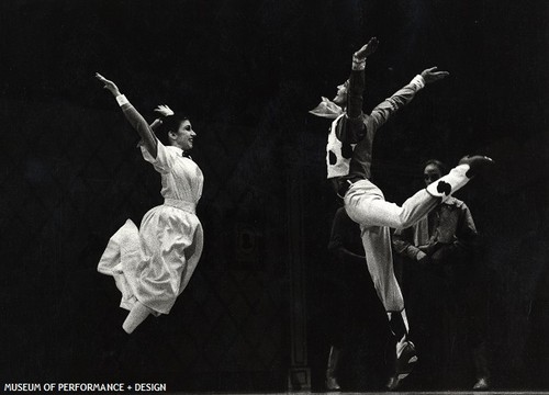 Joanna Berman and Lawrence Pech in De Mille's Rodeo, 1989