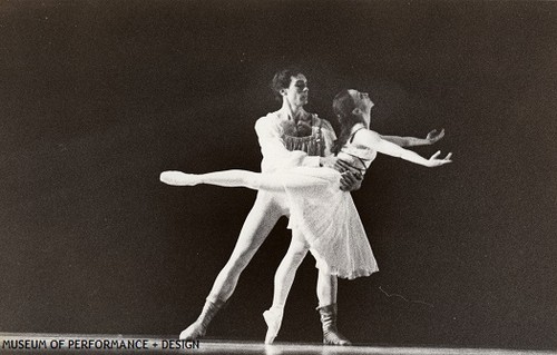 Diana Weber and Jim Sohm in Smuin's Romeo and Juliet, circa 1970s-1980s
