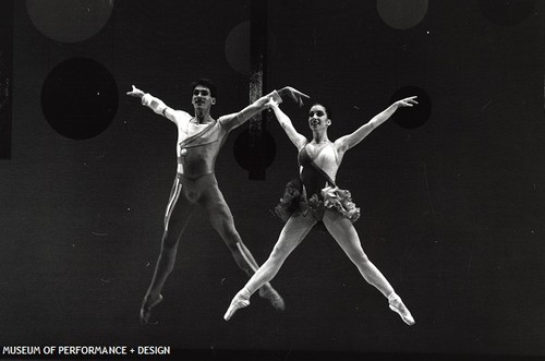 Joanna Berman and Jim Sohm in Tomasson's Concerto in D: Poulenc, circa 1980s