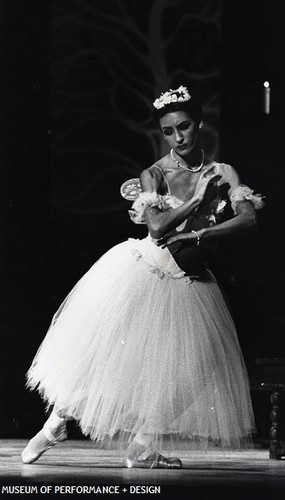 San Francisco Ballet dancer in Bournonville's La Sylphide, circa 1980s