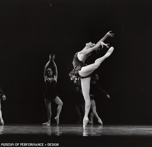 San Francisco Ballet dancers in Balanchine's Rubies, circa 1980s-1990s