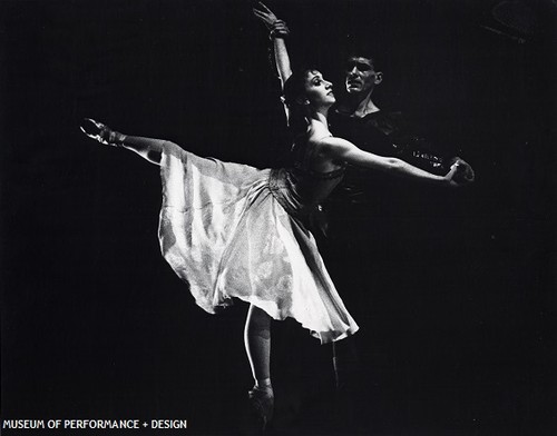 Joanna Berman and Jim Sohm in Caniparoli's Hamlet and Ophelia pas de deux, circa 1986