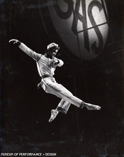 San Francisco Ballet dancer in Christensen's Filling Station, circa 1980s-1990s