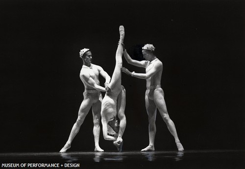 Jamie Zimmerman, Lawrence Pech, and Marc Spradling in Ashton's Monotones I and II, circa 1980s