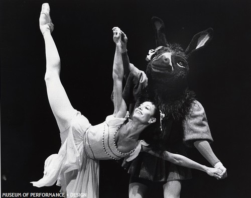 Evelyn Cisneros and Val Caniparoli in Balanchine's A Midsummer Night's Dream, circa 1980s