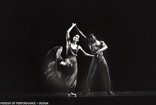 Evelyn Cisneros and Christopher Boatwright in Caniparoli's Connotations, circa 1980s-1990s