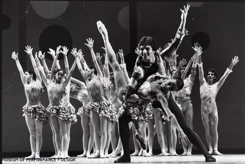 Alexander Topciy and other dancers in Tomasson's Concerto in D: Poulenc, circa 1980s