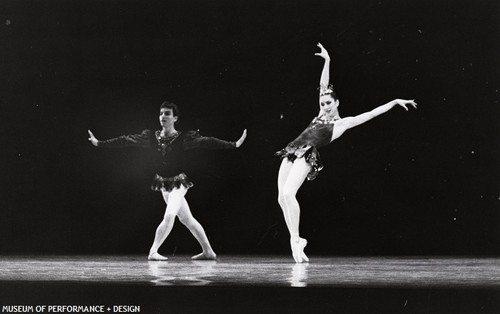 San Francisco Ballet dancers in Balanchine's Rubies, circa 1980s-1990s