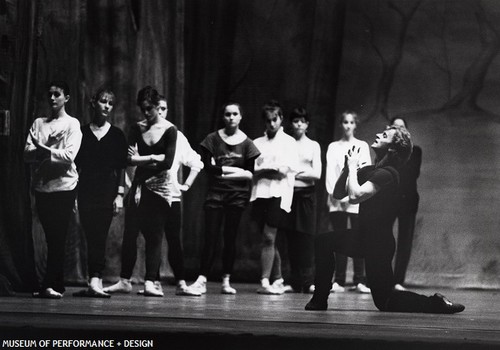 Mikhail Baryshnikov in rehearsal, circa 1980s