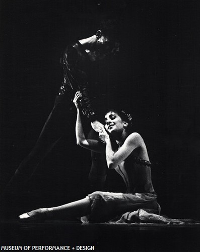 Joanna Berman and Jim Sohm in Caniparoli's Hamlet and Ophelia pas de deux, circa 1986