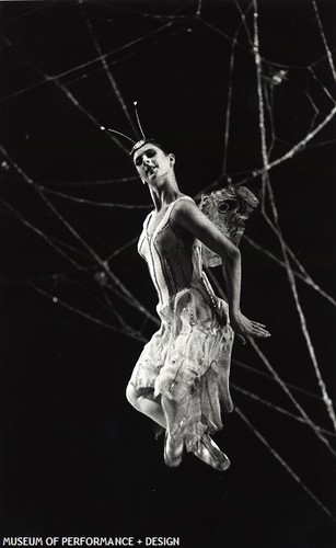 San Francisco Ballet dancer in Eliot Feld's Papillon, 1986