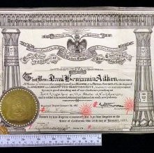 Certificate, Membership