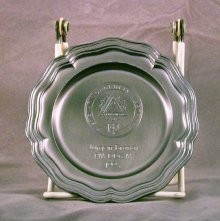 Pewter Plate