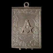 Dues receipt holder/locket