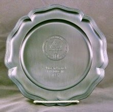Pewter Plate