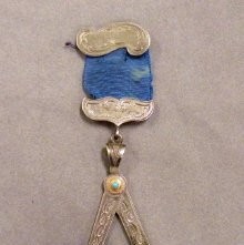 1872 California Past Master's breast jewel