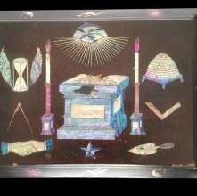 Masonic trinket box