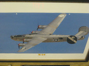 Large Framed Photograph of a B-24 Bomber