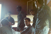 Photograph by Gustafsson of Fellow Soldiers inside A Building