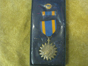 Case With the Air Medal Award Gustafsson Received, 1969