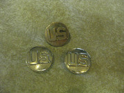 Service Lapel Buttons Issued To Gammey, 006