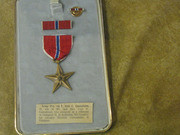 Case With the Bronze Star Medal Award Gustafsson Received, 1970