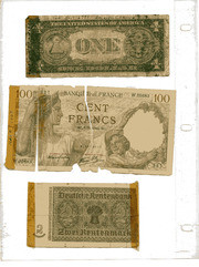 Currency Gibbs Collected from Visited Countries During Wartime, 001