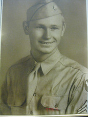 Framed Photograph Portrait of Sarvis in Formal Military Attire, 1942